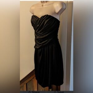 🔥🔥🔥EXPRESS Elegant Black Strapless Dress!!! SEXY!